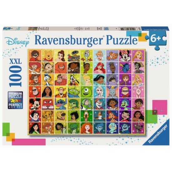 Puzzle Ravensburger Todas as Cores da Disney XXL 100 P Puzzle Ravensburger Todas as Cores da Disney XXL 100 P