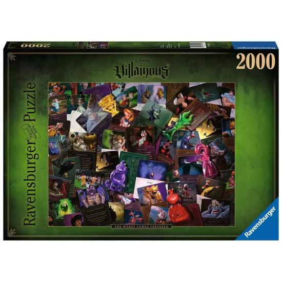 Puzzle Ravensburger Todos os Vilões da Disney de 2000 peças