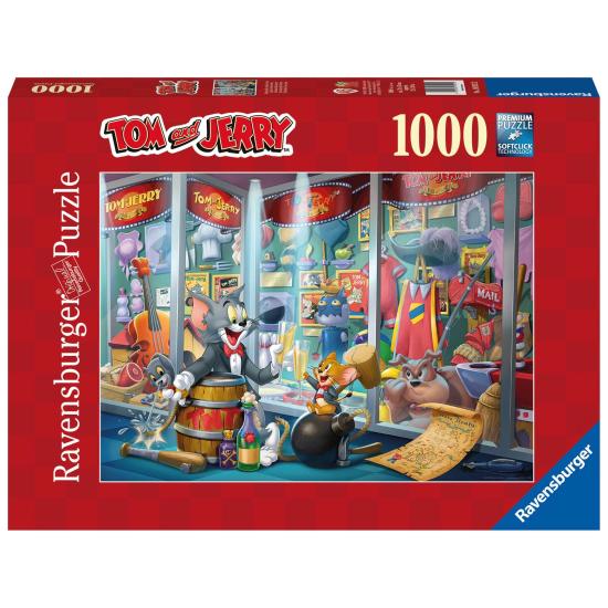 Puzzle Ravensburger Tom e Jerry 1000 peças