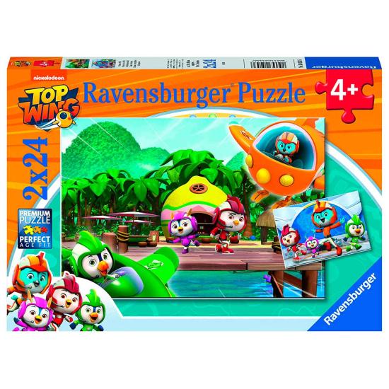 Puzzle de asa superior Ravensburger 2x24 peças