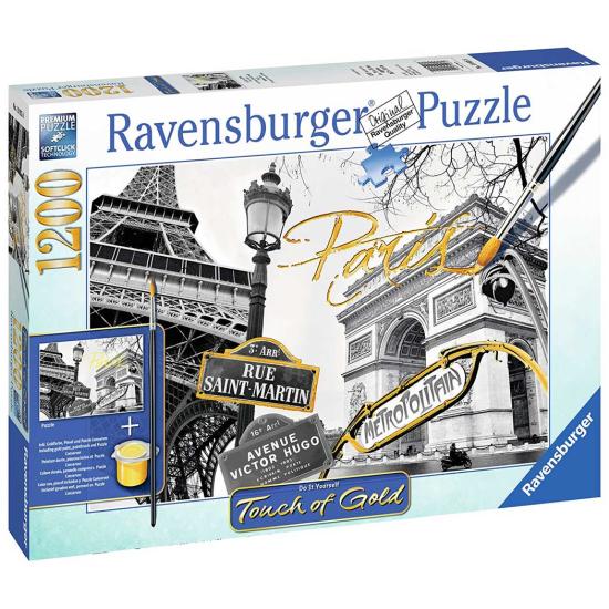 Puzzle Ravensburger Toque de Ouro em Paris (Detalhes de O