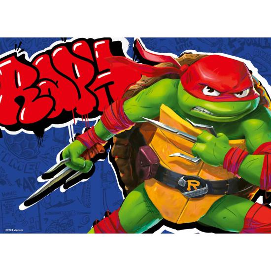 Puzzle Ravensburger Ninja Turtles de 4 x 100 Peças