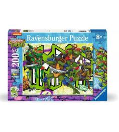 Puzzle Ravensburger Teenage Mutant Ninja Turtles XXL 200 peças