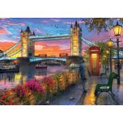 Puzzle Ravensburger Tower Bridge ao pôr do sol 1000 peças