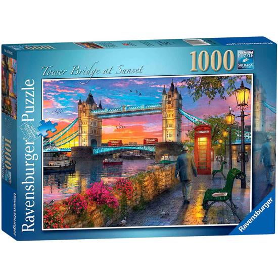 Puzzle Ravensburger Tower Bridge ao pôr do sol 1000 peças