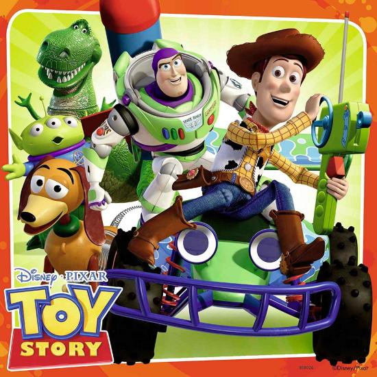 Puzzle Ravensburger Toy Story 3x49 Peças