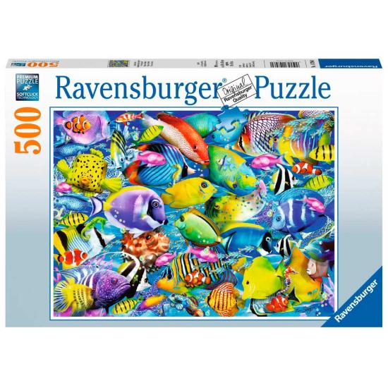 Puzzle de trânsito tropical Ravensburger 500 peças