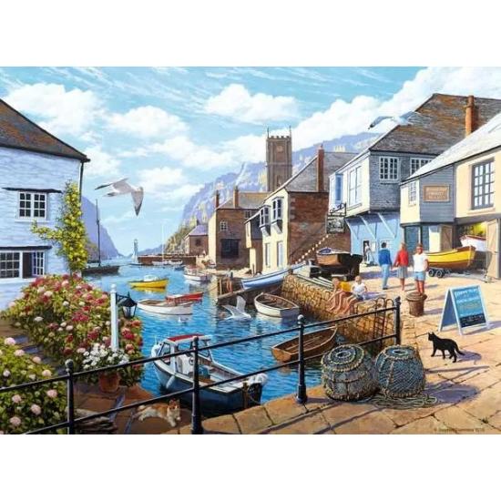 Puzzle Ravensburger Tranquil Harbour 500 Peças