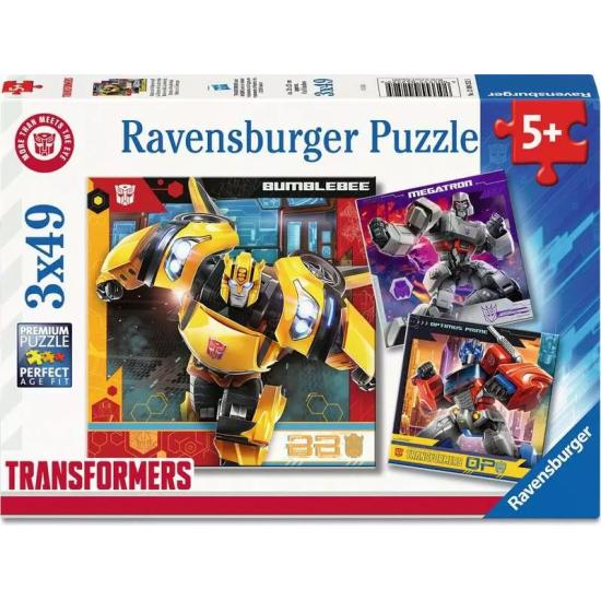 Puzzle Ravensburger Transformers 3x49 Peças