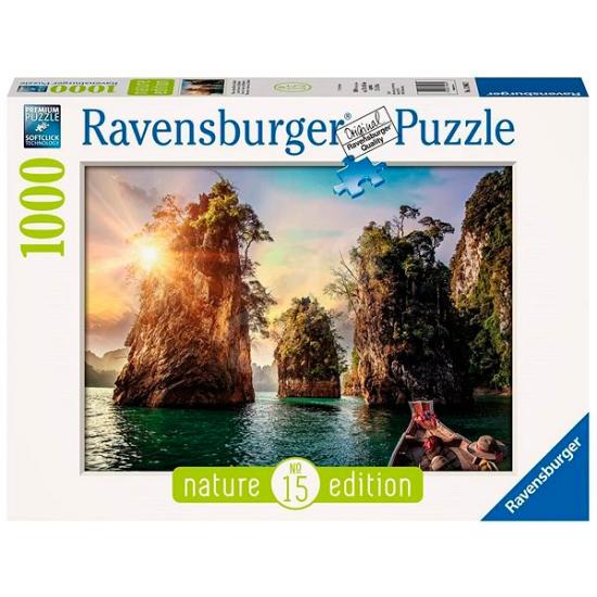Ravensburger Puzzle três pedras em Cheow Lan, Tailândia 1