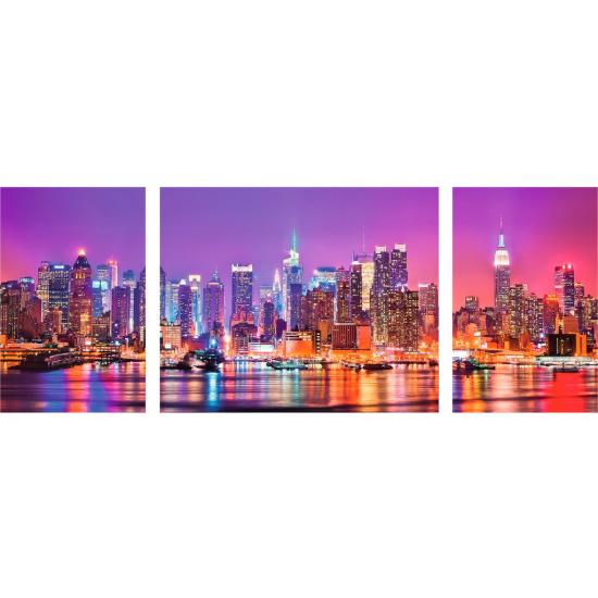 Puzzle Ravensburger Triptych New York 1000 peças