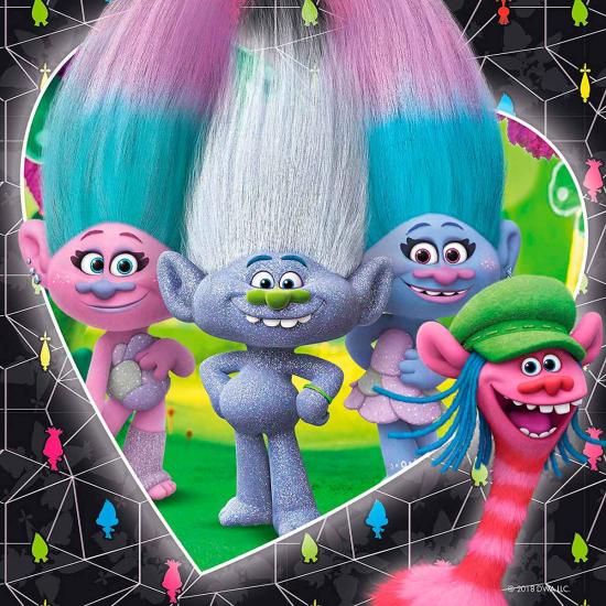 Puzzle Ravensburger Trolls 3x49 Peças