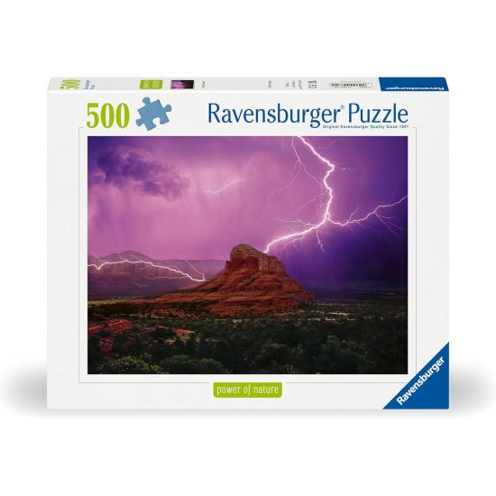 Puzzle Ravensburger Trovão Rosa 500 Peças