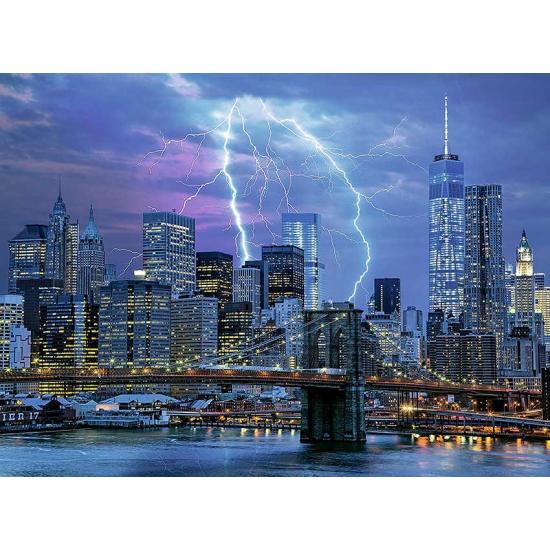 Puzzle Ravensburger Thunder Over New York Phosphorescent 500 Puzzle Ravensburger Thunder Over New York Phosphorescent 500