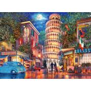 Puzzle Ravensburger Uma noite em Pisa de 500 Peças