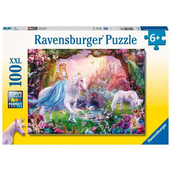 Puzzle Ravensburger Magical Unicorn XXL 100 peças Puzzle Ravensburger Magical Unicorn XXL 100 peças