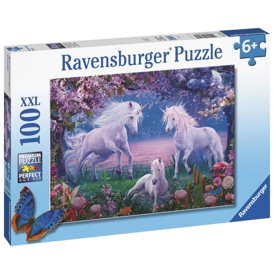 Puzzle Ravensburger Unicórnios Encantados XXL 100 peças
