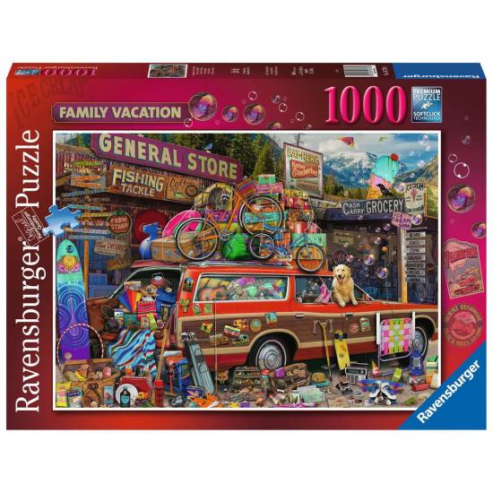 Puzzle Ravensburger Férias em Família de 1000 peças
