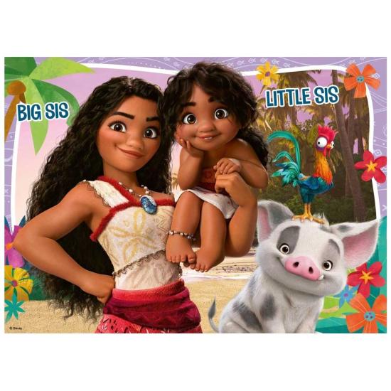 Puzzle Ravensburger Moana 2 de 4 x 100 Peças