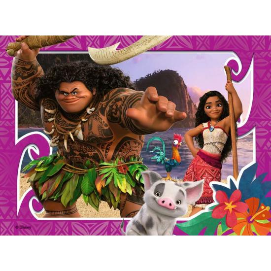 Puzzle Ravensburger Vaiana 2 Progressivo de 12+16+20+24 Pç