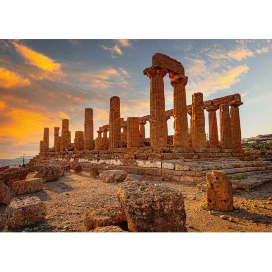Puzzle Ravensburger Vale dos Templos, Agrigento de 1000 Pçs
