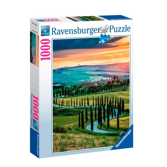 Puzzle Ravensburger Vale Orcia, Toscana de 1000 Pçs