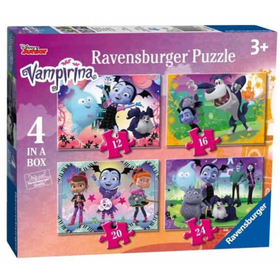 Puzzle Ravensburger Vampirina, Progressivo 12+16+20+24 Pç