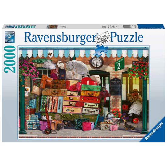Puzzle Ravensburger Viagem Sem Bagagem 2.000 Peças