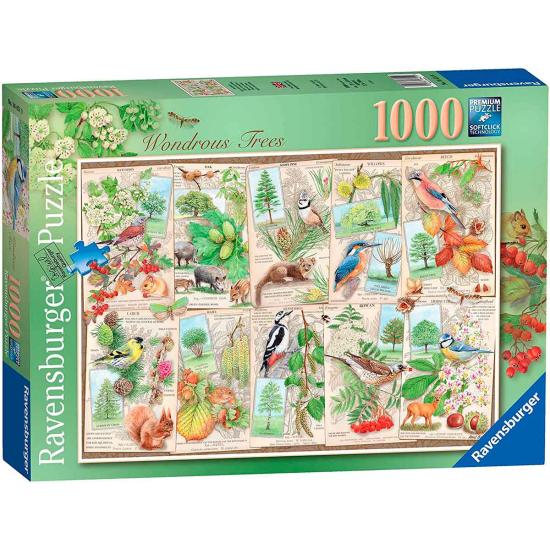 Puzzle Ravensburger Árvores Maravilhosas 1000 Peças
