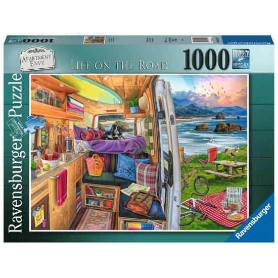 Ravensburger Puzzle Life on the Road 1000 peças Ravensburger Puzzle Life on the Road 1000 peças