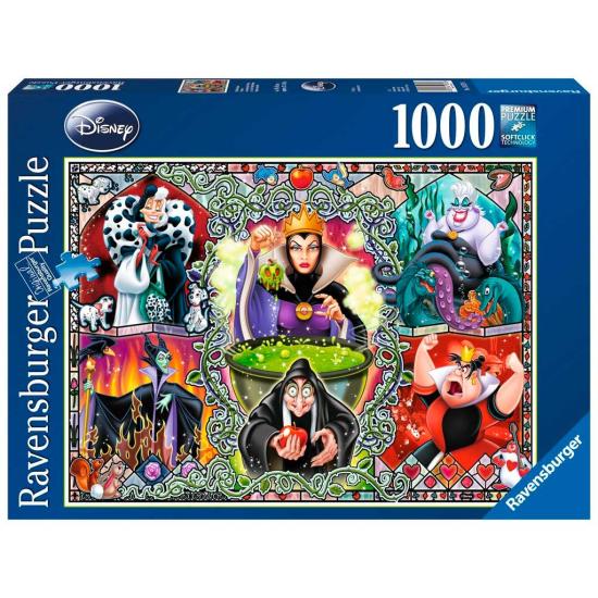 Puzzle Ravensburger Disney Villains 1000 peças