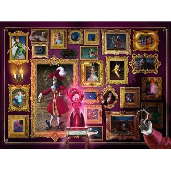 Ravensburger Puzzle Disney Villains: Capitão Gancho 1000 Pzs Ravensburger Puzzle Disney Villains: Capitão Gancho 1000 Pzs