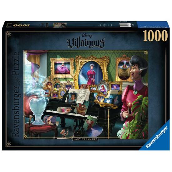Puzzle Ravensburger Villanos Disney: Lady Tremaine de 1000 Pc
