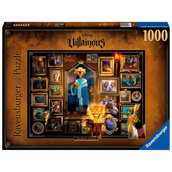 Ravensburger Puzzle Disney Villains: Prince John of 1000 Pzs