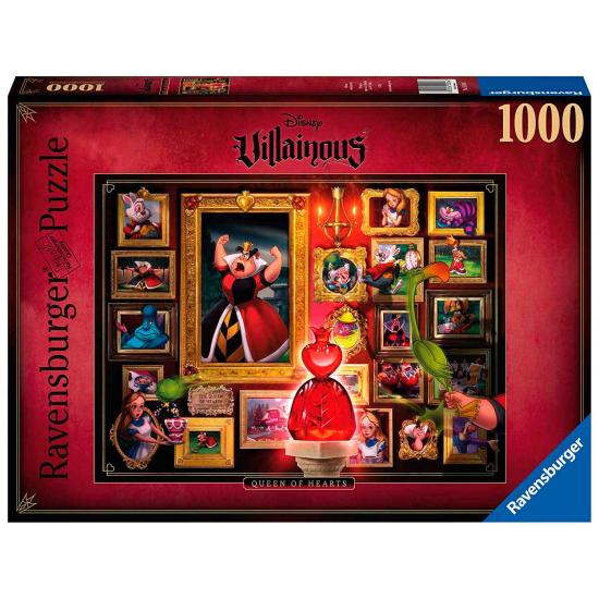 Puzzle Ravensburger Villains Disney: Rainha de Copas de 1000