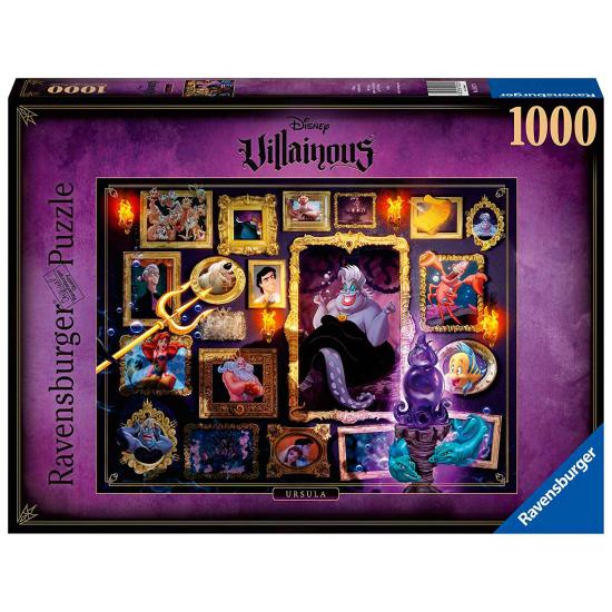 Ravensburger Villains Disney Puzzle: Ursula 1000 Pzs