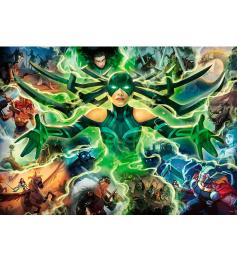 Puzzle Ravensburger Villanos Marvel: Hela de 1000 Peças