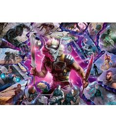 Puzzle Ravensburger Marvel Villains: Killmonger de 1000 peças