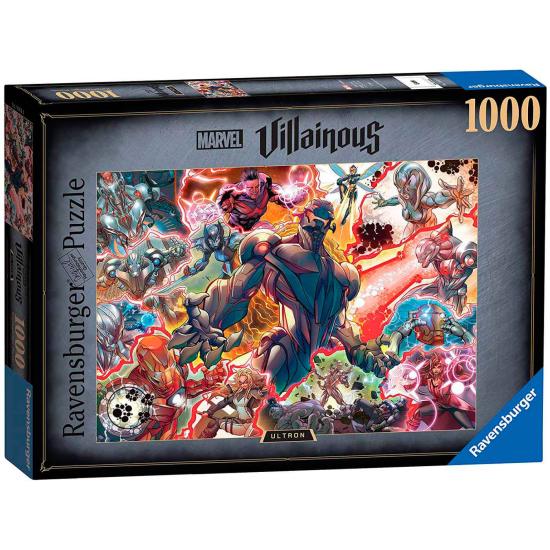 Puzzle Ravensburger Villains Marvel: Ultron de 1000 peças Puzzle Ravensburger Villains Marvel: Ultron de 1000 peças
