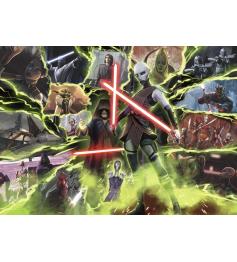 Puzzle Ravensburger Vilões Star Wars Asajj Ventress de 1000 Pçs