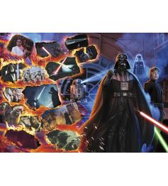 Puzzle Ravensburger Vilões Star Wars Darth Vader de 1000 Pçs