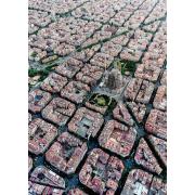 Ravensburger Puzzle Vista Aérea de Barcelona 1000 Pçs