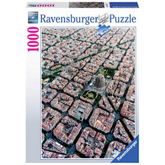 Ravensburger Puzzle Vista Aérea de Barcelona 1000 Pçs