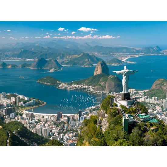 Ravensburger Puzzle Vista do Rio, Corcovado Cristo de 1500 Pi