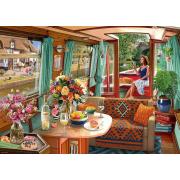 Puzzle Ravensburger Vista Da Minha Janela de 1000 peças