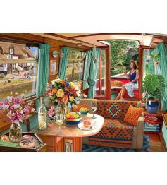 Puzzle Ravensburger Vista Da Minha Janela de 1000 peças