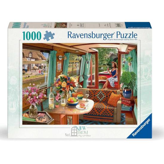 Puzzle Ravensburger Vista Da Minha Janela de 1000 peças
