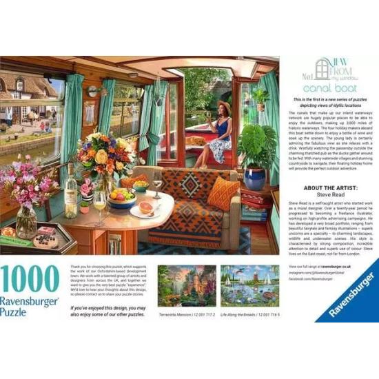 Puzzle Ravensburger Vista Da Minha Janela de 1000 peças
