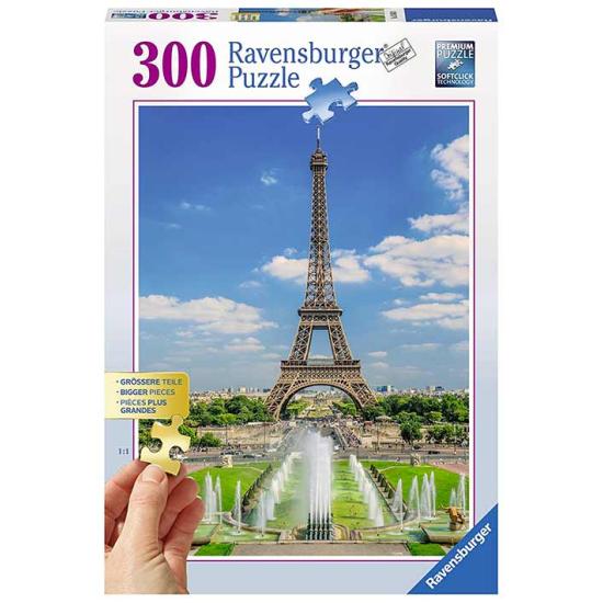 Ravensburger Puzzle Vista para a Torre Eiffel 300 Pzs XXL