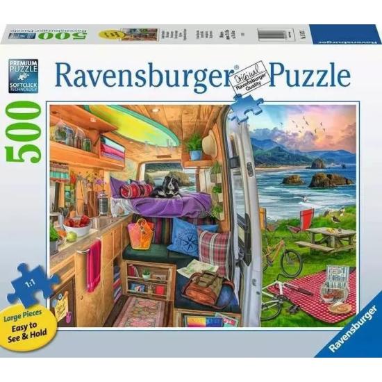 Puzzle Ravensburger Vistas da Autocaravana XXL 500 Pçs